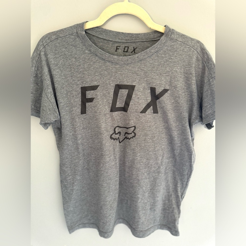 Fox Heather Gray Tee
